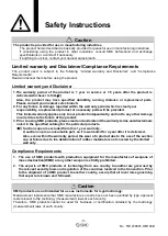 Preview for 4 page of SMC Networks ZXP7 X1 KA Series Operation Manual