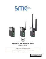 SMC Sierra Monitor FS-IOT-BAC Startup Manual preview