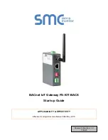 Preview for 1 page of SMC Sierra Monitor FS-IOT-BACX Startup Manual