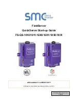 Preview for 1 page of SMC Sierra Monitor FS-QS-1010 Quickserver Start-Up Manual