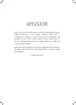 Preview for 2 page of SME Diamond MK2 Synergy Instructions Manual