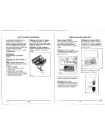 Предварительный просмотр 16 страницы Smeg 19590 0468 03 (French) Instructions For Installation And Use Manual