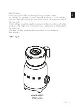 Preview for 9 page of Smeg 8017709284107 Manual