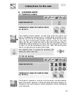 Предварительный просмотр 21 страницы Smeg A1-2 Instructions For Installation And Use Manual