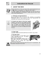 Preview for 21 page of Smeg A11A-6 Instruction Manual