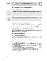 Предварительный просмотр 21 страницы Smeg A1C Instruction Manual