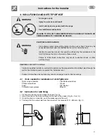 Предварительный просмотр 7 страницы Smeg A1CXU6 Instruction Manual