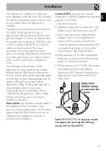 Preview for 33 page of Smeg A1PYID-9 Manual