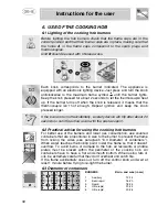 Предварительный просмотр 15 страницы Smeg A2-2 Instruction Manual