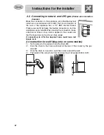 Предварительный просмотр 6 страницы Smeg A2-6 Instructions For Installation And Use Manual