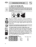 Предварительный просмотр 16 страницы Smeg A2-6 Instructions For Installation And Use Manual