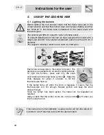 Предварительный просмотр 11 страницы Smeg A21A0XXAA Instruction Manual