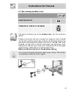 Предварительный просмотр 25 страницы Smeg A21X-6 Instructions For Installation And Use Manual