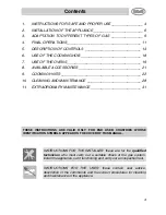 Preview for 1 page of Smeg A2EA Instructions For Installation And Use Manual