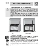 Preview for 4 page of Smeg A2EA Instructions For Installation And Use Manual