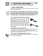 Preview for 9 page of Smeg A2EA Instructions For Installation And Use Manual