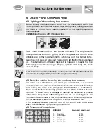 Preview for 16 page of Smeg A2EA Instructions For Installation And Use Manual