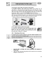 Preview for 27 page of Smeg A2EA Instructions For Installation And Use Manual