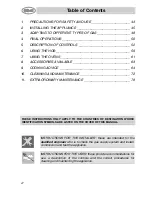 Preview for 1 page of Smeg A2PY-6 Instructions For Installation And Use Manual