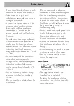 Preview for 5 page of Smeg A2PYID-81 Manual