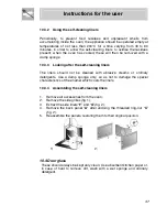 Предварительный просмотр 35 страницы Smeg A3SX Instruction Manual