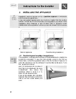 Предварительный просмотр 4 страницы Smeg A4-5 Instructions For Installation And Use Manual