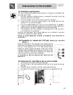 Предварительный просмотр 7 страницы Smeg A4-5 Instructions For Installation And Use Manual