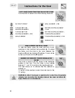 Предварительный просмотр 12 страницы Smeg A4-5 Instructions For Installation And Use Manual