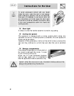 Предварительный просмотр 20 страницы Smeg A4-5 Instructions For Installation And Use Manual