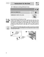 Предварительный просмотр 28 страницы Smeg A4-5 Instructions For Installation And Use Manual