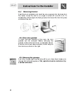 Предварительный просмотр 38 страницы Smeg A4-5 Instructions For Installation And Use Manual