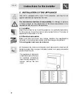 Предварительный просмотр 4 страницы Smeg A41C-5 Instruction Manual