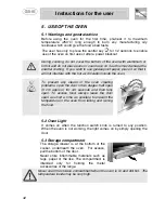 Предварительный просмотр 14 страницы Smeg A41C-5 Instruction Manual