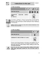 Предварительный просмотр 17 страницы Smeg A41C-5 Instruction Manual