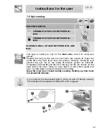 Предварительный просмотр 19 страницы Smeg A41C-5 Instruction Manual