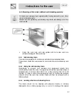 Предварительный просмотр 23 страницы Smeg A41C-5 Instruction Manual