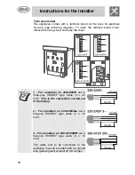 Предварительный просмотр 5 страницы Smeg A42-2 Instruction Manual