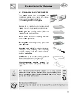 Предварительный просмотр 18 страницы Smeg A42-2 Instruction Manual