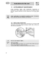 Предварительный просмотр 27 страницы Smeg A42-2 Instruction Manual