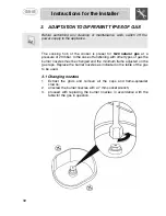 Предварительный просмотр 8 страницы Smeg A5-6 Instructions For Installation And Use Manual