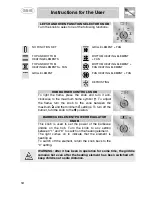 Предварительный просмотр 12 страницы Smeg A5-6 Instructions For Installation And Use Manual