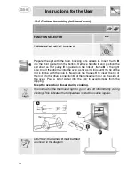 Предварительный просмотр 28 страницы Smeg A5-6 Instructions For Installation And Use Manual