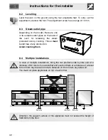 Preview for 20 page of Smeg ALFA 150 User Instructions