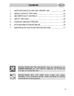 Smeg ALFA135BM Instruction Manual preview