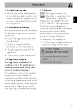 Preview for 5 page of Smeg ALFA625EHDS Manual