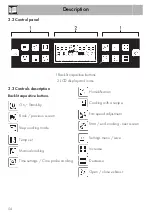 Preview for 8 page of Smeg ALFA625EHDS Manual