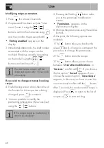 Preview for 22 page of Smeg ALFA625EHDS Manual