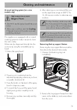 Preview for 33 page of Smeg ALFA625EHDS Manual