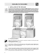 Предварительный просмотр 4 страницы Smeg APC61BVG Instructions For Installation And Use Manual