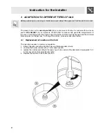 Предварительный просмотр 6 страницы Smeg APC61BVG Instructions For Installation And Use Manual